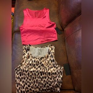 New Material girl 2 pack sports bra
size M,
